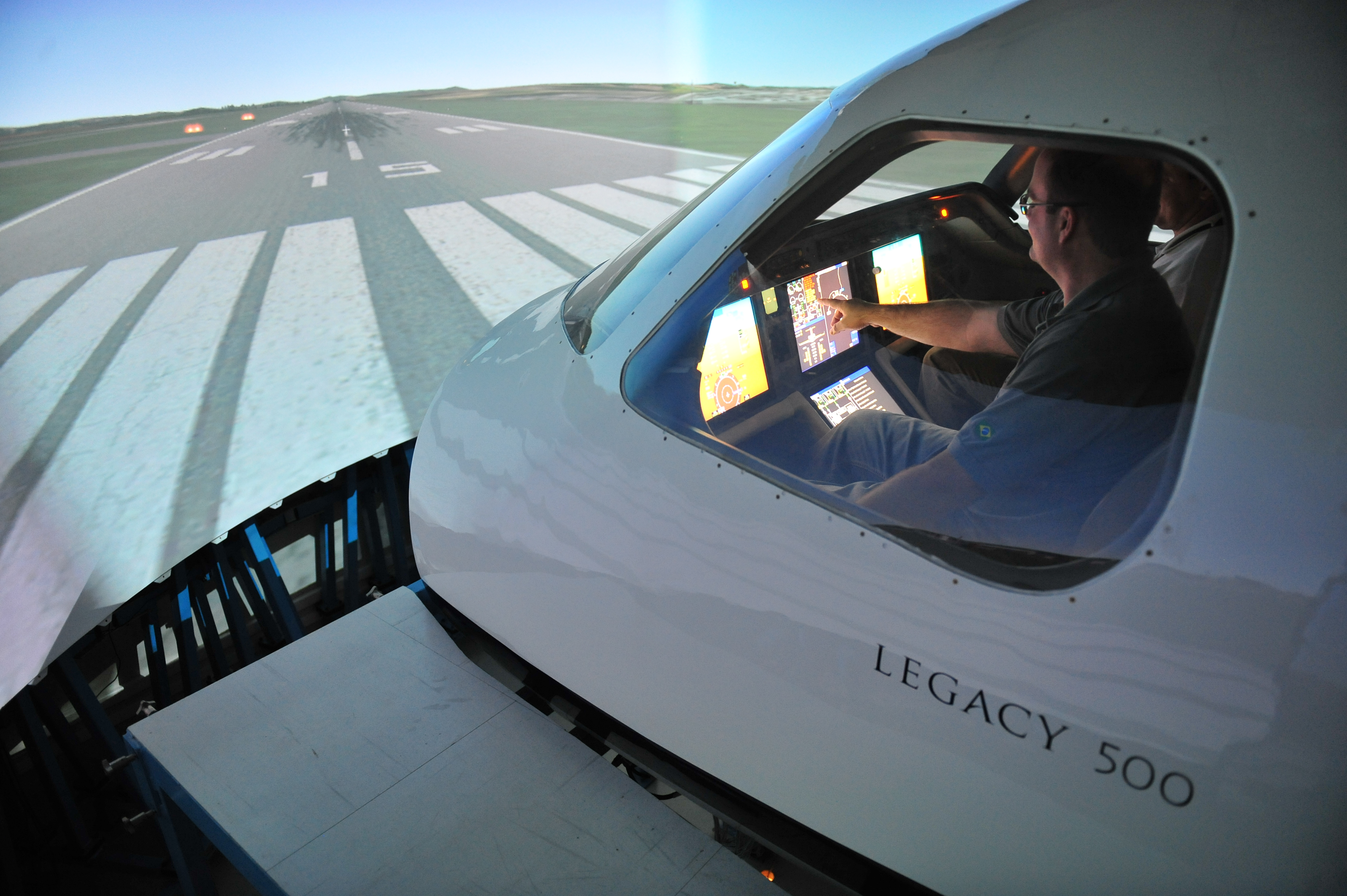 Embraer Legacy 500 simulador