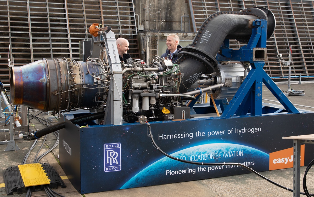 motor a hidrogênio Rolls-Royce