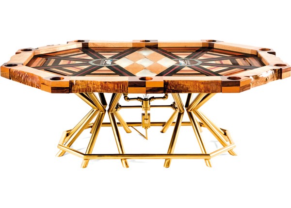mesa de pôquer